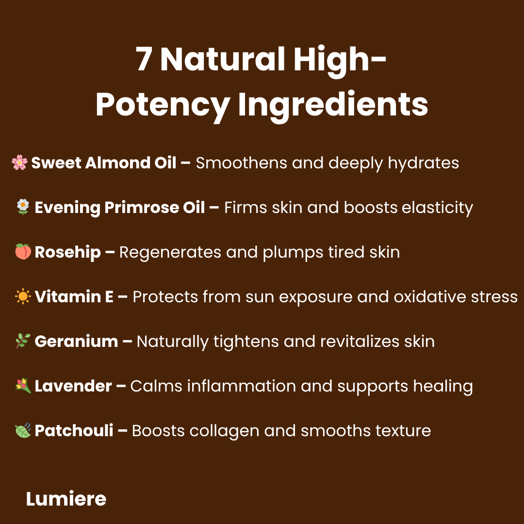 Lumiere Magic Body Oil - Plumps, Tightens & Hydrates Skin